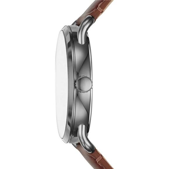 Fossil Men's Copeland Stainless Steel and Leather Casual Quartz Watch - Picture 3 of 6